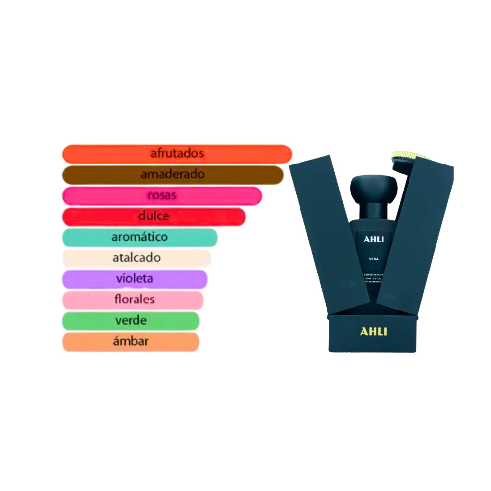 Perfume Ahli Vega Original 60ml EDP Unisex Obsequio Atomizador