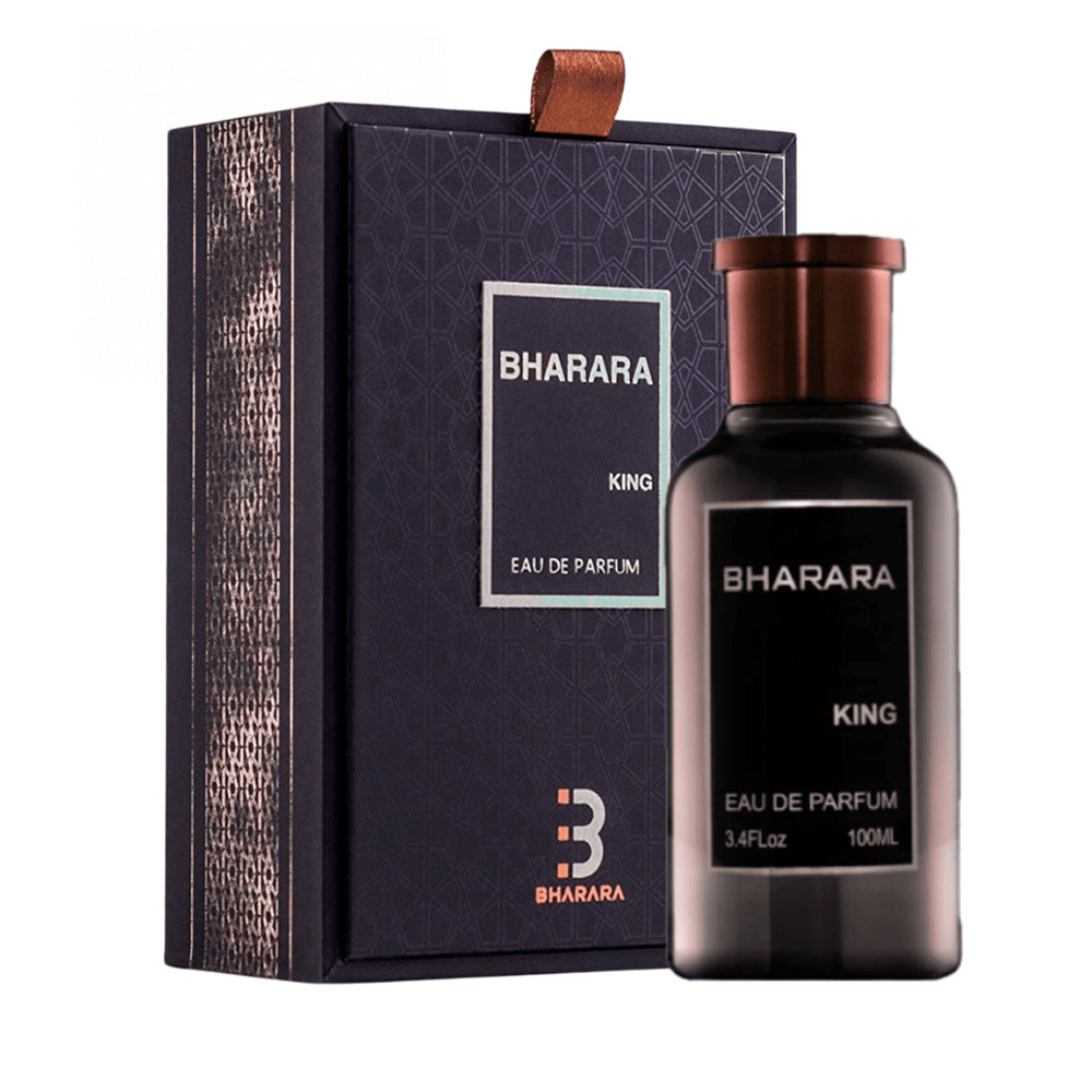 Perfume Bharara King Eau de Parfum 100ml Hombre Obsequio Perfumero