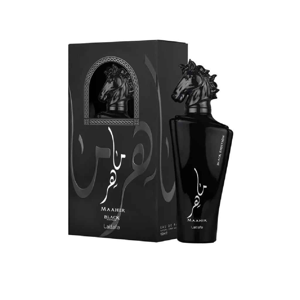 Perfume Maahir Black Lattafa 100ML