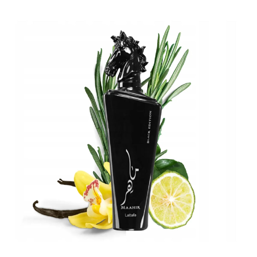 Perfume Maahir Black Lattafa 100ML