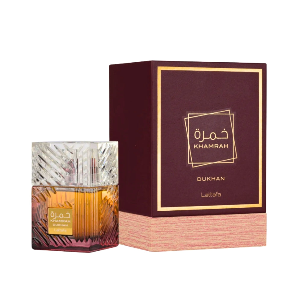 Perfume Khamrah Dukhan Lattafa 100ML Para Hombre Calidad Premium