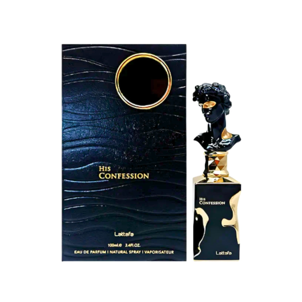 Perfume His Confession Lattafa 100ML Para Hombres  Calidad Premium