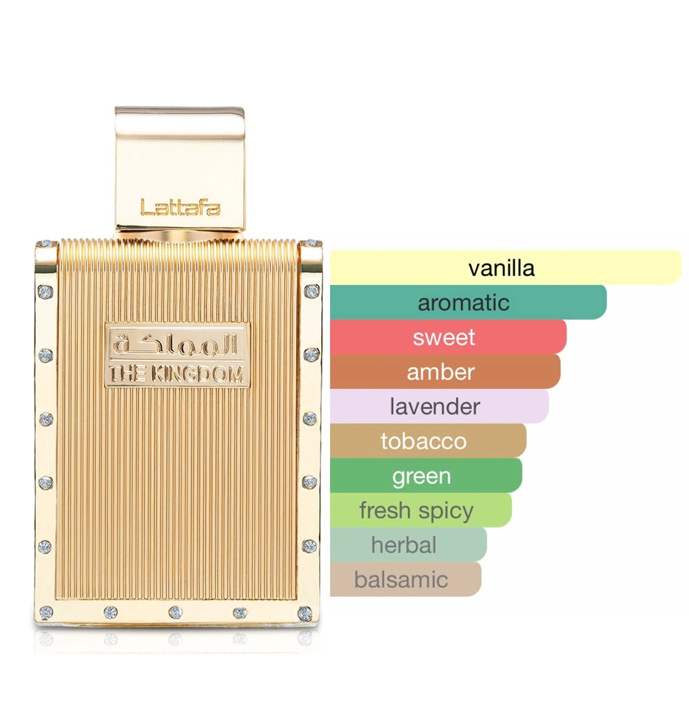 Perfume The Kingdom Men Lattafa 100ML