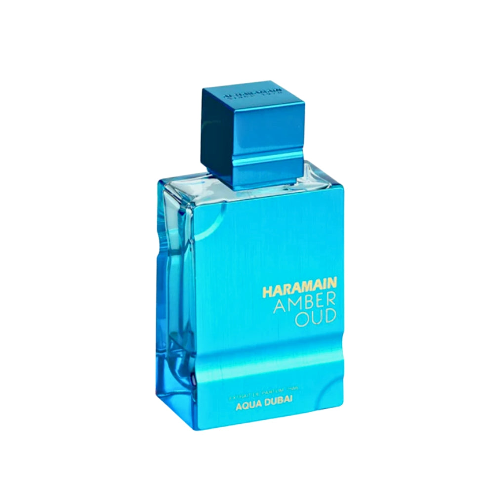 Perfume AlHaramain Amber Oud Aqua Dubai Original Unisex Obisequio Atomizador