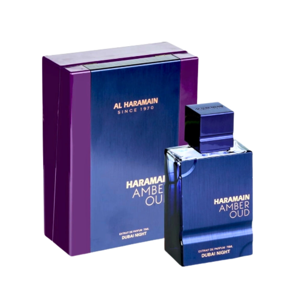 Perfume Amber Oud Dubai Night Al Haramain 75ML Original Para Hombres