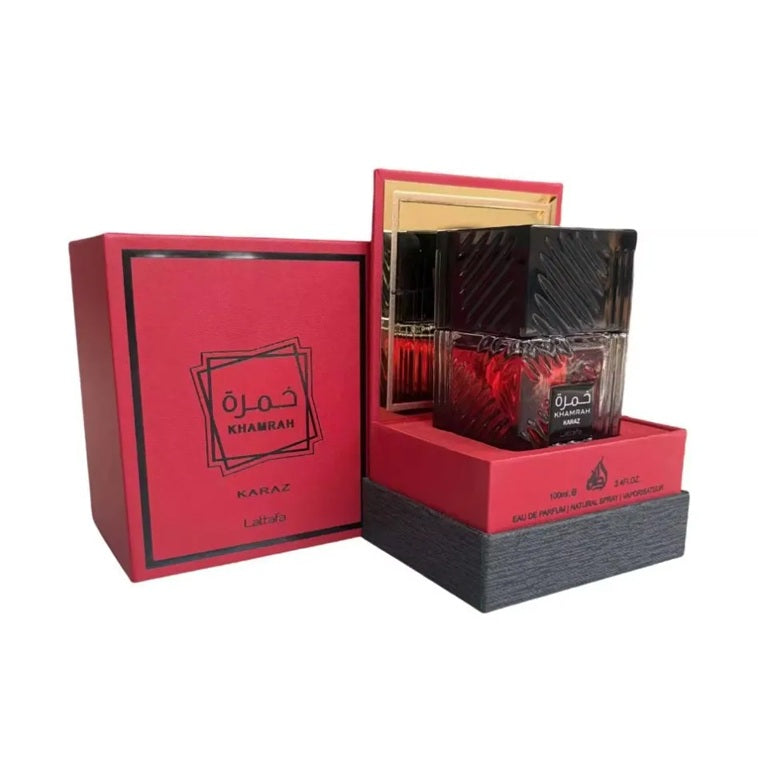 Lattafa Khamrah Karaz Eau de Parfum 100ml – La Tentación de la Cereza Gourmand