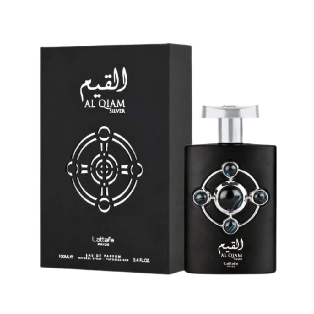 Perfume Al Qiam Silver Lattafa Original 100ml Para Hombres