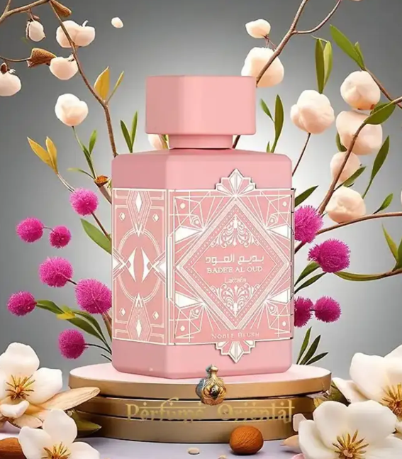 Perfume Badee Al Oud Noble Blush 100ml Para Mujer  Calidad Premium