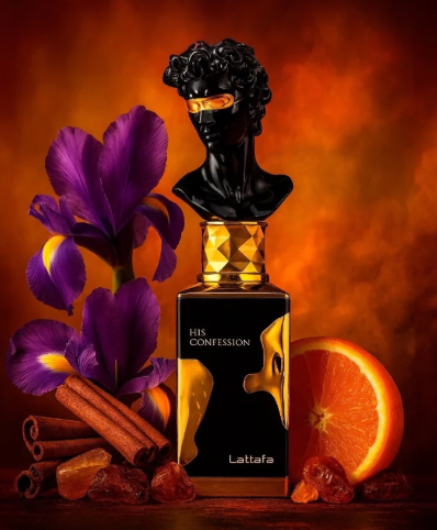 Perfume His Confession Lattafa 100ML Para Hombres  Calidad Premium