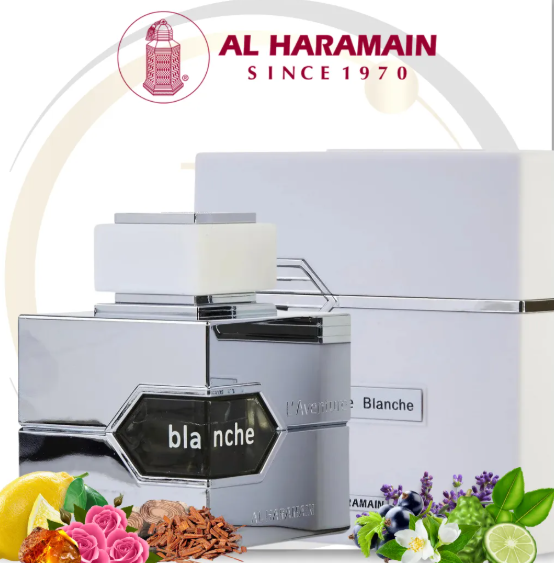 Perfume  Alharamain Laventure Blanche Originanl  100ml Unisex Obsequio Atomizador