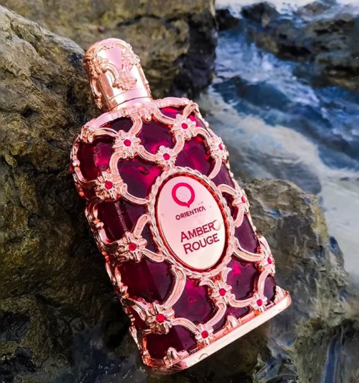 Orientica Amber Rouge Eau De Parfum Original  80 ML Unisex Obsequio Atomizador
