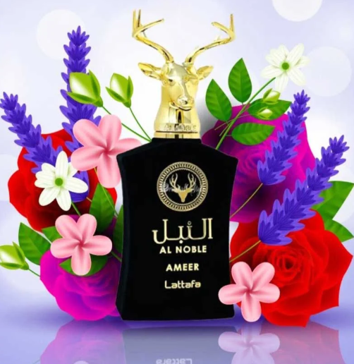 Perfume Al Noble Ameer EDP Original  Lattafa 100ML Unisex Obsequio Atomizador