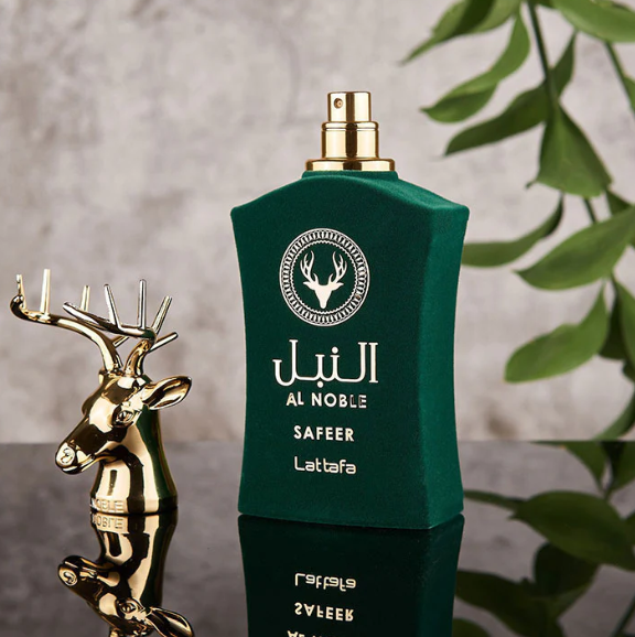 Perfume Safeer Al Noble Lattafa Eau De Parfum Original 100ml Unisex Obsequio Atomizador
