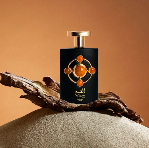 Perfume Lattafa Al Qiam Gold EDP Original 100ml Para Hombres Obsequio Atomizador