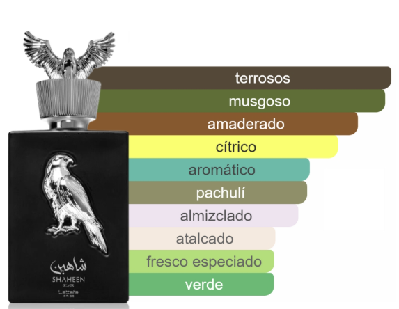 Perfume Lattafa Shahen Silver Original 100ml EDP Para Hombre