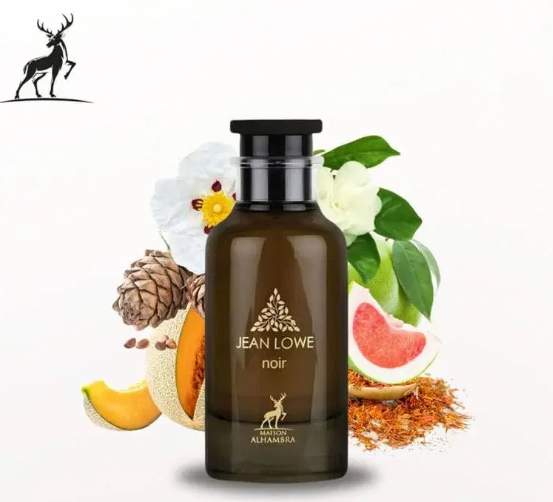 Perfume Jean Lowe Noir Maison Alhambra Original 100ml EDP Para Hombre Obsequio Atomizador