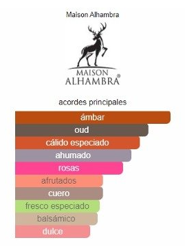 Perfume Jean Lowe Noir Maison Alhambra Original 100ml EDP Para Hombre