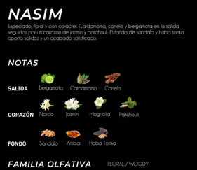 Perfume Matai Nasim Eau De Parfum Original 50ml Unisex