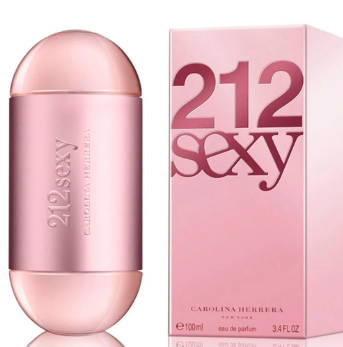 Perfume 212 Sexy Carolina Herrera Eau De Parfum Original 100ml Para Mujer