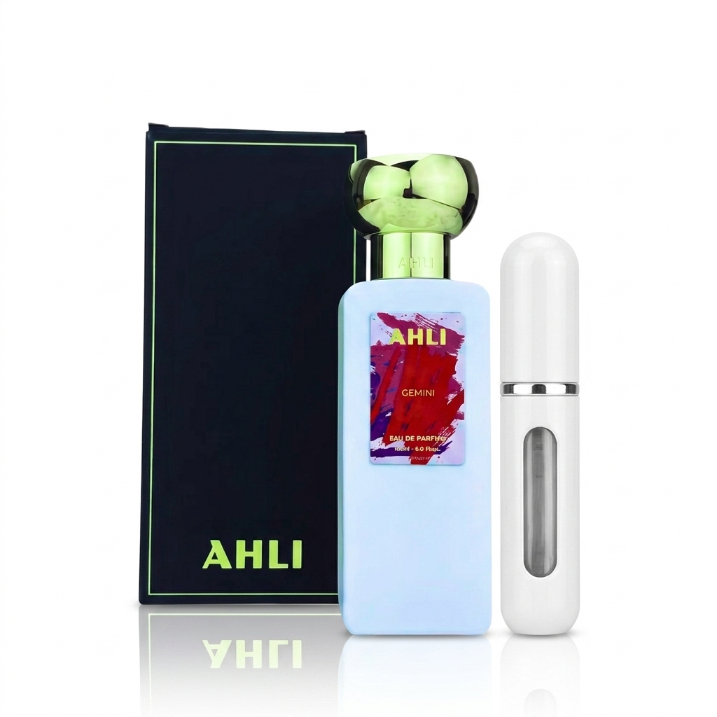 Perfume Ahli Gemini Eau de Parfum Original  60Ml Unisex Obsequio Atomizador