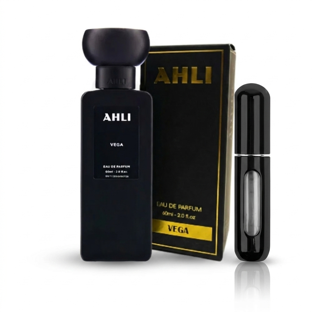 Perfume Ahli Vega Original 60ml EDP Unisex Obsequio Atomizador