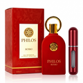 Perfume AlHambra Philos Rosso Original 100ml Edp Unisex Obsequio Atomizador