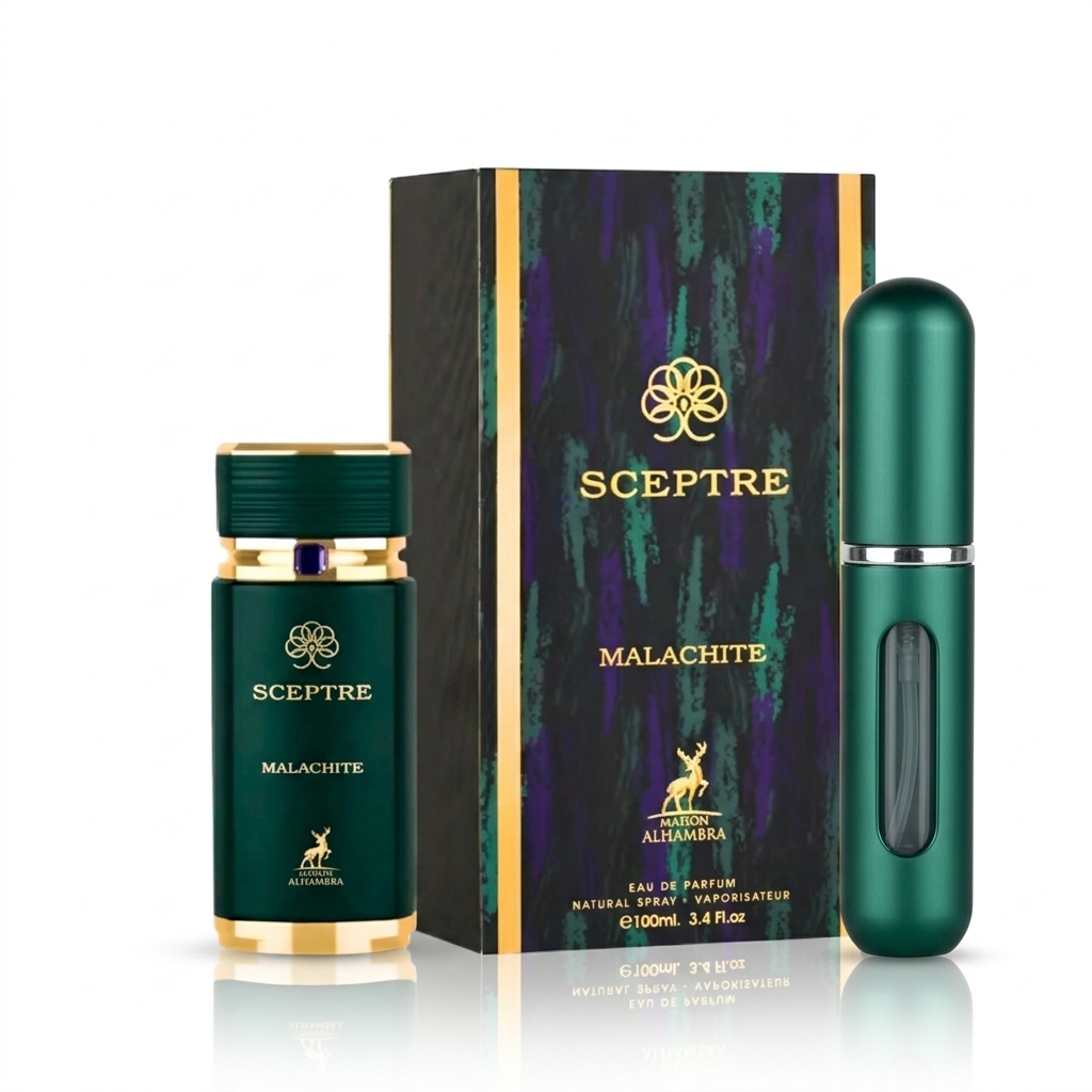 Perfume Sceptre Malachite Maison Alhambra Original 100 ML EDP Uninsex Obsequio Atomizador