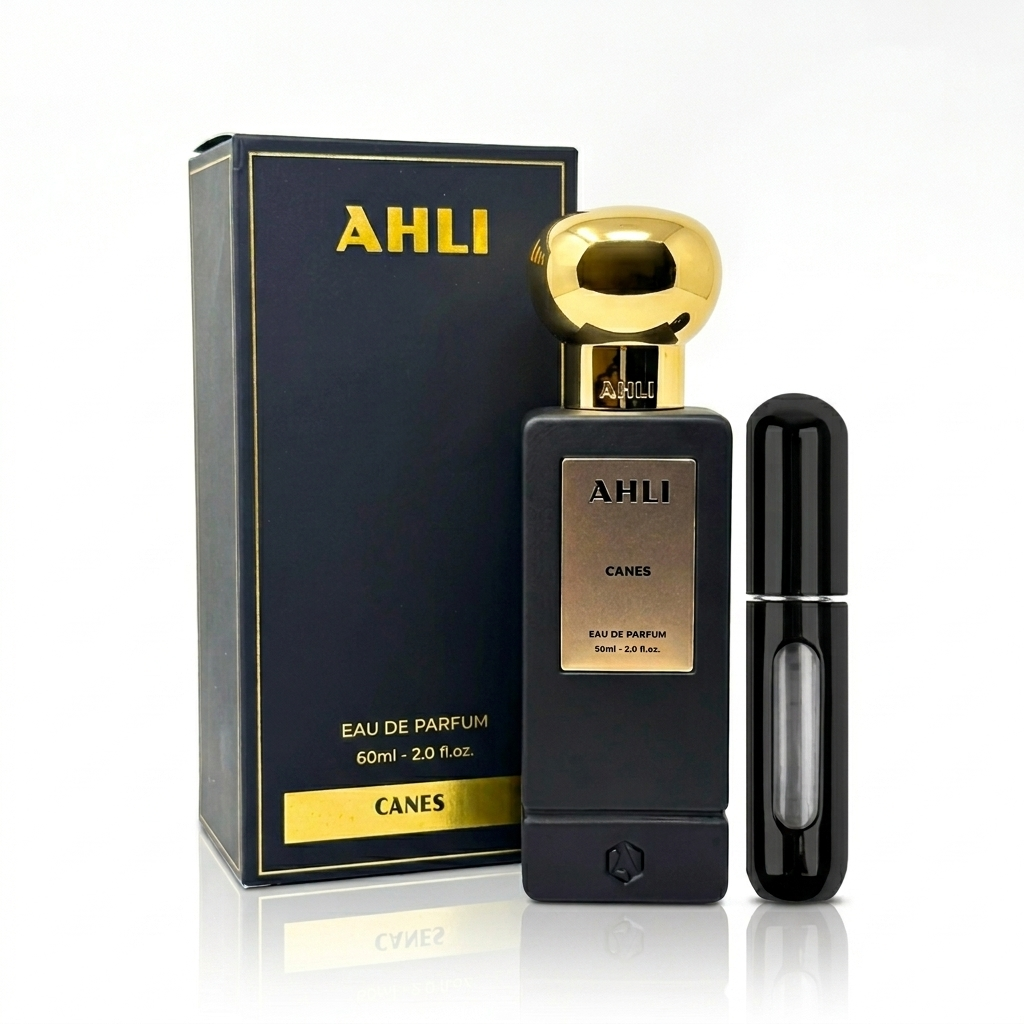 Perfume Ahli Canes Original 60ml EDP Unisex Obsequio Atomizador